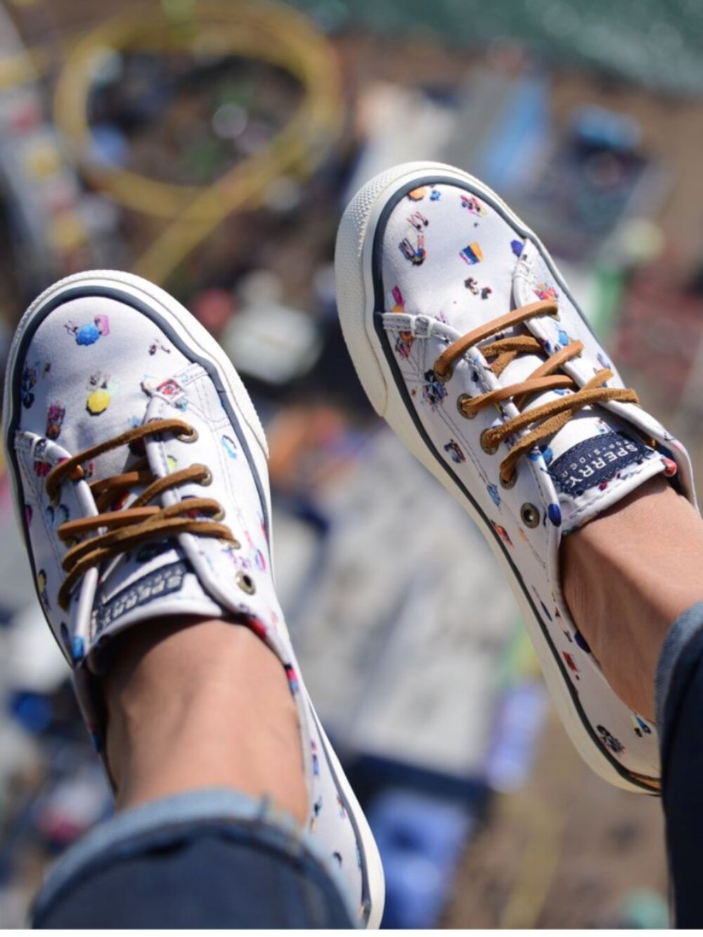Sperry x Gray Malin La Dolce Vita collection for the Cefalù lace-up sneaker